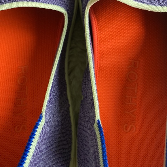 Rothy’s The Sneakers Slip on Loafer Amethyst Size 10 Womens Slip on Shoes - Picture 4 of 5
